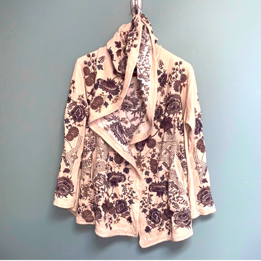 Johnny Was Biya Embroidered Hoodie
Boho Cardigan